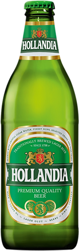 Пиво светлое HOLLANDIA фильтрованное пастеризованное, 4,8%, 0.45л, фото