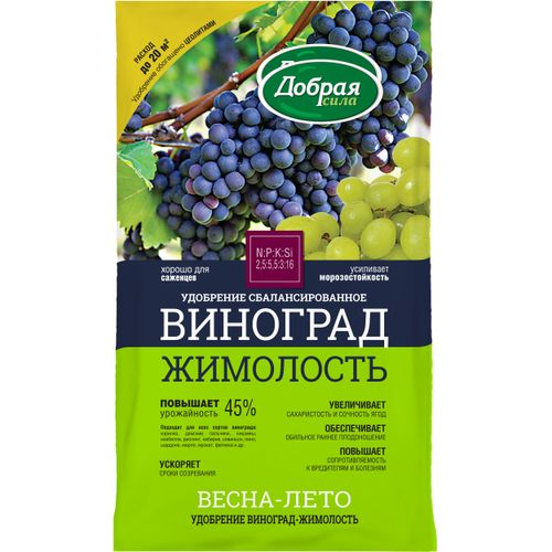 Удобрение ДОБРАЯ СИЛА Виноград-Жимолость д/открытого грунта, фото