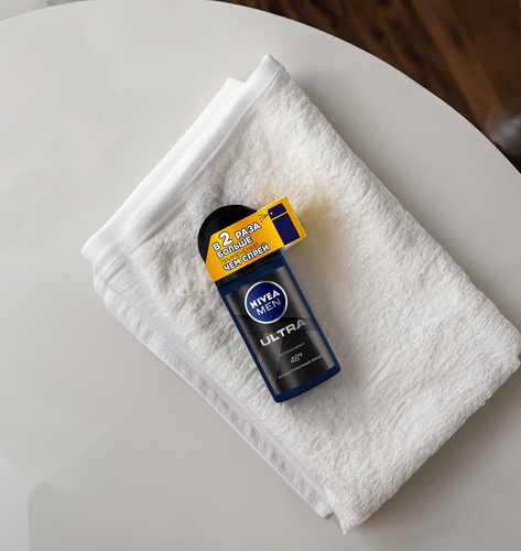 Антиперспирант роликовый мужской NIVEA Ultra, 50мл, фотография