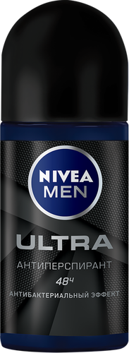 Антиперспирант роликовый мужской NIVEA Ultra, 50мл, изображение