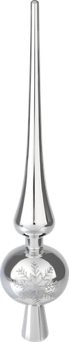 Верхушка для елки HOMECLUB 28см, с декором Арт. HP2801-189A02, изображение