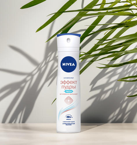 Дезодорант-спрей женский NIVEA Fresh Эффект Пудры, 150мл, вид