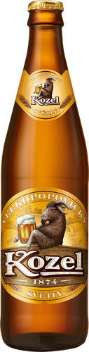Пиво светлое VELKOPOPOVICKY KOZEL пастеризованное, 4%, 0.45л, фото