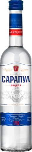 Водка САРАПУЛ 40%, 0.5л