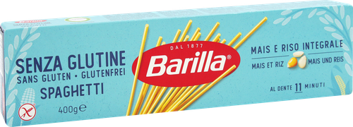 Макароны безглютеновые BARILLA Gluten Free Spaghetti № 5, 400г, вид