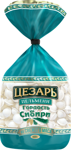 Пельмени ЦЕЗАРЬ Гордость Сибири, категория Б, 800г, фотография