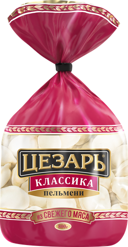 Пельмени ЦЕЗАРЬ Классика, категория Б, 800г, картинка