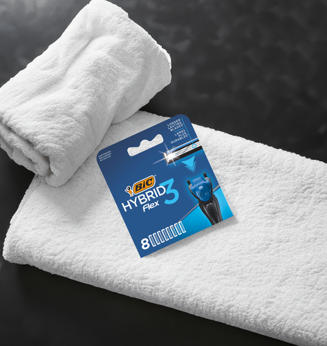 Кассеты для бритья BIC Flex 3 Hybrid, 8шт, изображение