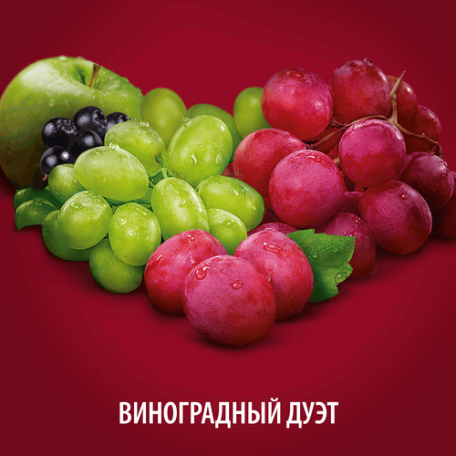 Напиток сокосодержащий ЛЮБИМЫЙ Виноградный дуэт осветленный, 0.95л, детальное фото