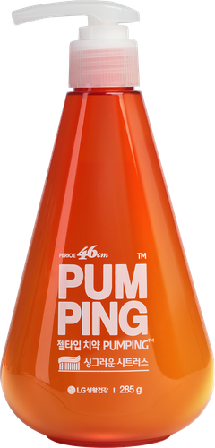 Зубная паста PERIOE Pumping Whitening, с дозатором, 285г, вид