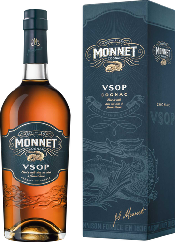 Коньяк MONNET VSOP ординарный 4 года 40%, п/у, 0.7л, фотография