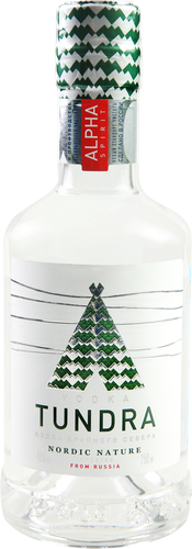 Водка TUNDRA Nordic Nature, 40%, 0.25л