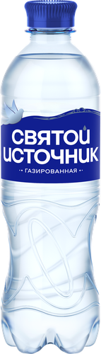 Вода питьевая СВЯТОЙ ИСТОЧНИК газированная, 0.5л, детальное фото