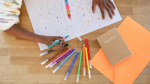 Фломастеры цветные BIC Kids Visa, 12шт, картинка