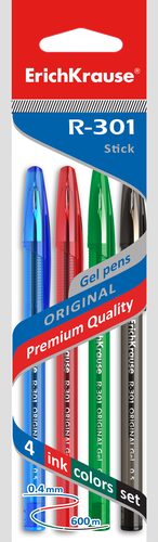 Ручка гелевая ERICHKRAUSE R-301 Original Gel 0,5мм Арт. 45157, изображение
