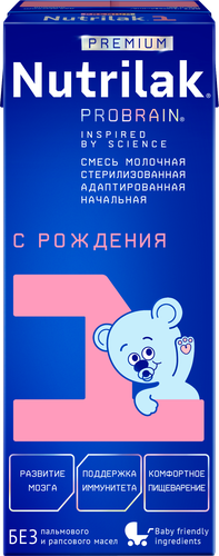 Смесь молочная NUTRILAK Premium 1, с 0 месяцев, 200г, картинка