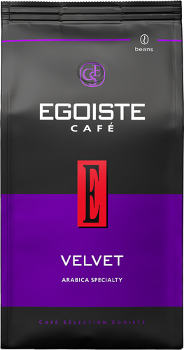 Кофе зерновой EGOISTE Velvet, 200г, вид