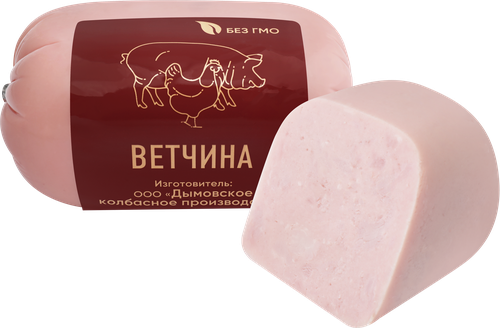 Ветчина с окороком ЛЕНТА, 400г, изображение
