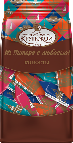 Конфеты Ф.КРУПСКОЙ Ленинградские, 200г, картинка