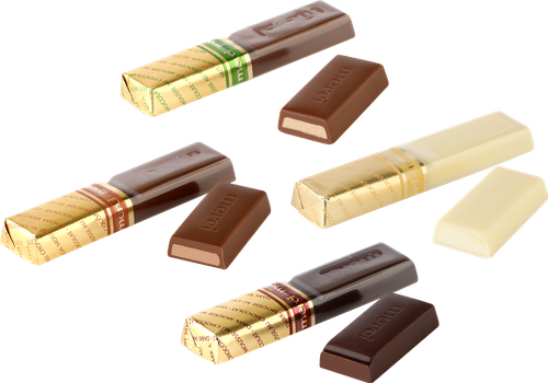 Конфеты MERCI Finest selection Ассорти с начинкой из шоколадного мусса, 210г, картинка
