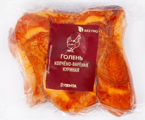 Голень варено-копченая куриная ЛЕНТА, весовая, фото