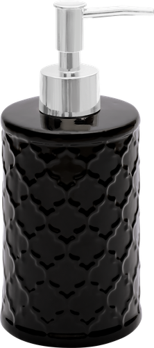 Дозатор для мыла HOMECLUB Black&White, керамика Арт. B0529R, картинка