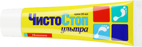 Крем для ног ЧИСТОСТОП противогрибковый, 30мл, изображение