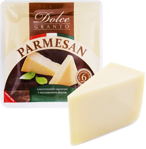 Сыр DOLCE Пармезан 40%, без змж, 200г, детальное фото