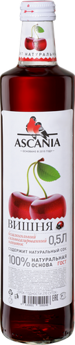 Напиток ASCANIA Вишня, 0.5л, фотография