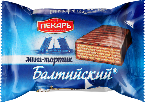 Конфеты ПЕКАРЬ Балтийский мини-тортик, весовые, фотография