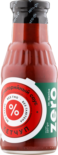 Кетчуп низкокалорийный MR.DJEMIUS ZERO, 330г, изображение