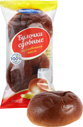 Булочки сдобные КОЛОМЕНСКОЕ, 2х100г, картинка