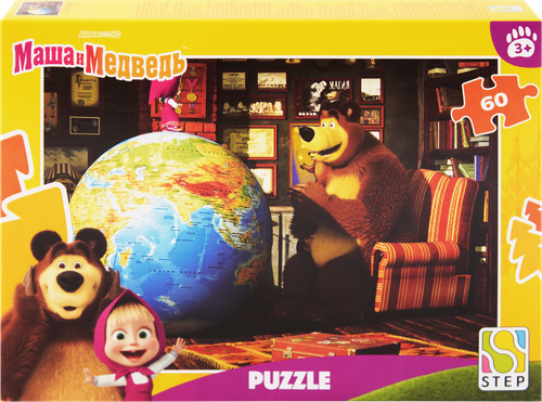 Пазл STEP PUZZLE 60 элементов, в ассортименте, картинка
