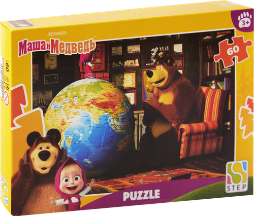 Пазл STEP PUZZLE 60 элементов, в ассортименте, изображение