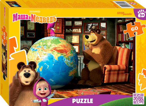 Пазл STEP PUZZLE 60 элементов, в ассортименте, детальное фото
