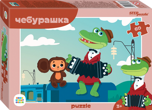 Пазл STEP PUZZLE 60 элементов, в ассортименте, изображение