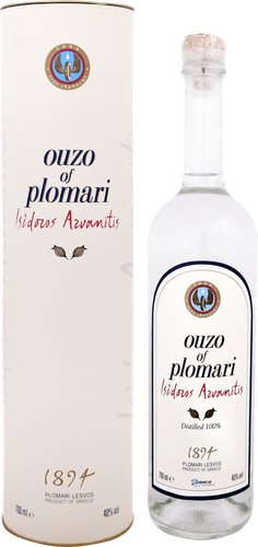 Напиток спиртной OUZO PLOMARI Isidros Arvanitis 40%, п/у, 0.7л