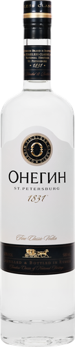 Водка ОНЕГИН 40%, 0.5л, детальное фото