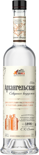 Водка АРХАНГЕЛЬСКАЯ Северная выдержка 40%, 0.7л, фотография
