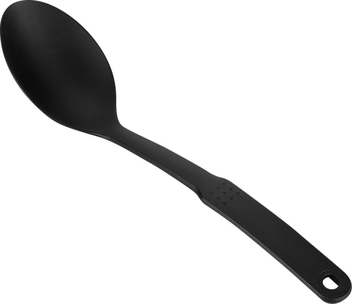 Ложка REGENT INOX Linea Nero большая, Арт. 93-AK2C-1, крупный план
