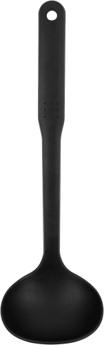 Ложка разливательная REGENT INOX Linea Nero, 80мл, Арт. 93-AK2C-7, крупный план