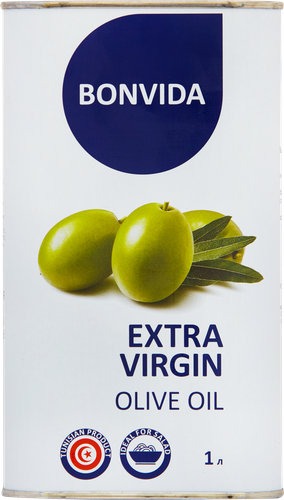 Масло оливковое Extra Virgin BONVIDA Extra Virgin, 1000мл, картинка