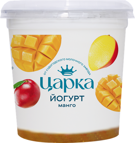 Йогурт ЦАРКА Манго 3,5%, без змж, 400г, фото