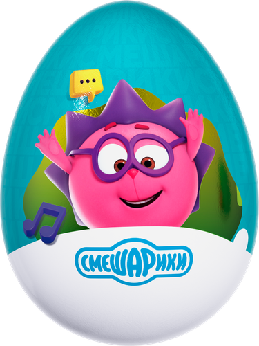 Яйцо шоколадное ШОКИ-ТОКИ с сюрпризом, в ассортименте, 20г, вид