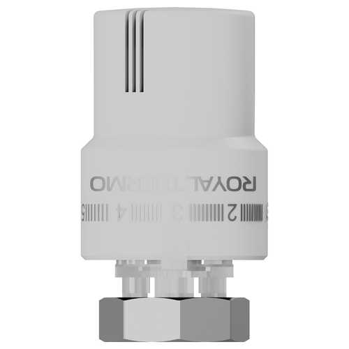 Термоголовка жидкостная ROYAL THERMO М30х1,5 (белый), вид