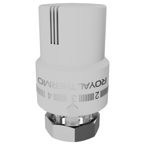 Термоголовка жидкостная ROYAL THERMO М30х1,5 (белый), детальное фото