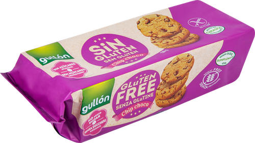 Печенье безглютеновое GULLON Chip Choco, 125г, картинка