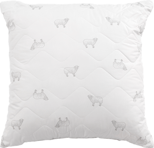 Подушка HOMECLUB Овечья шерсть 70x70см, вид