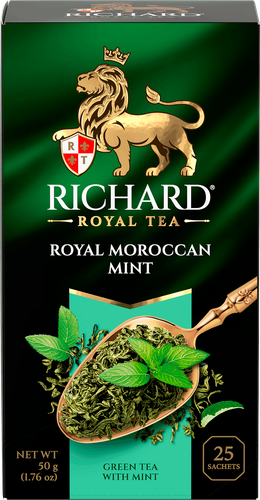 Чай зеленый RICHARD Moroccan Mint, 25пак, фото