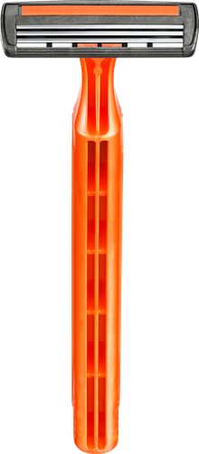 Бритва одноразовая мужская BIC 3 Sensitive 3 лезвия с увлажняющей полоской, 8шт, картинка